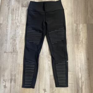 Alo Yoga Airlift 7/8 Moto Leggings size Large